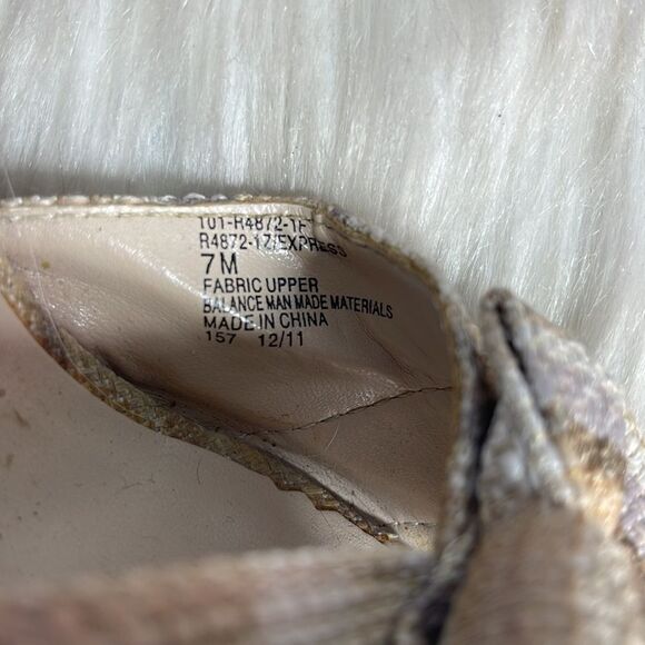 Rialto Woven Plaid Cork Wedge Sandals Bwo Detailed Sz 7 - Picture 5 of 9